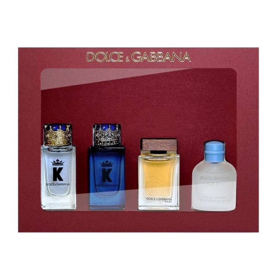 Dolce & Gabbana For Him 4 Pc Mini Gift Set