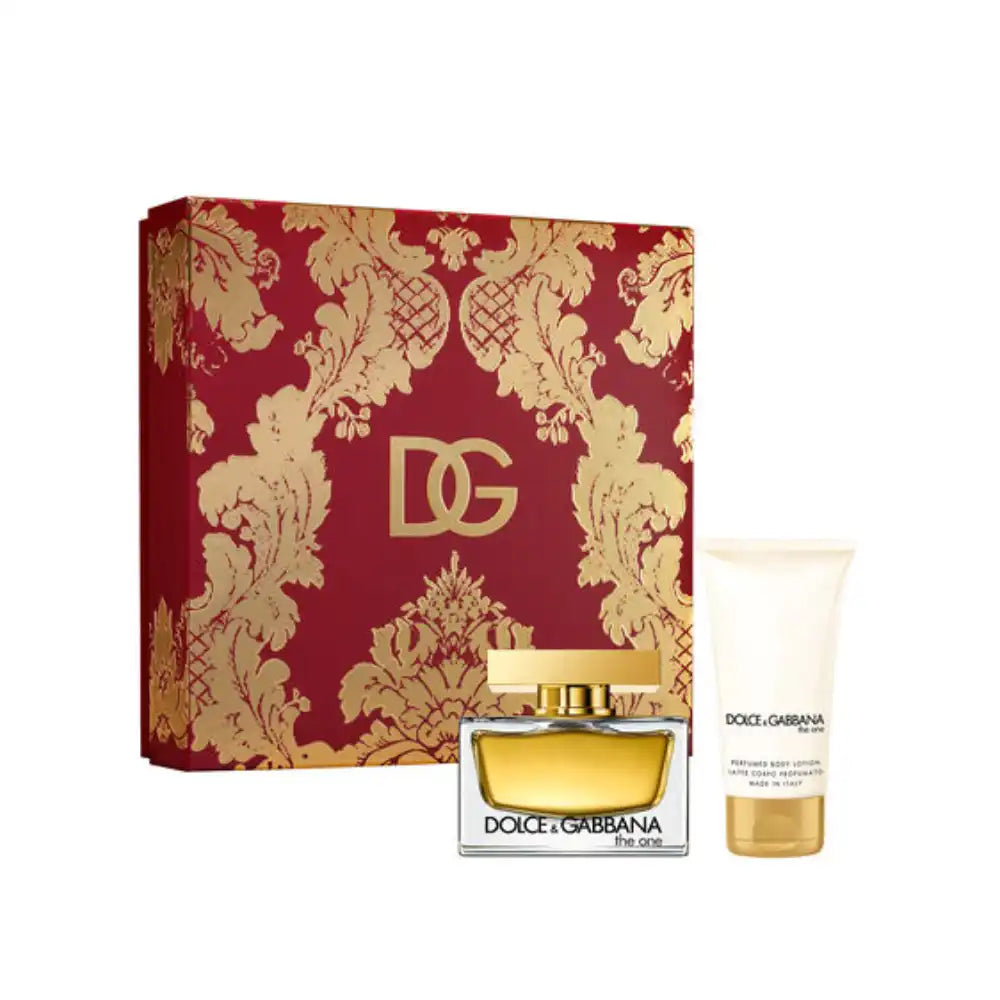 D&G The One Femme EDP 50ml + Body Lotion Gift Set | Best Price UK – Beauty Scent