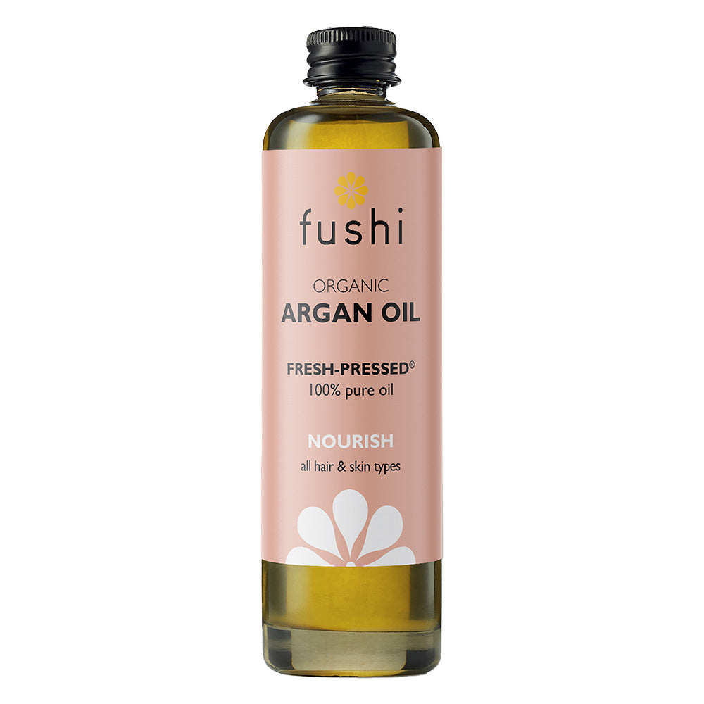 Fushi Organic Fresh-Pressed Argan Oil 100ml |  Hair Oil | Moisturise & Strengthen