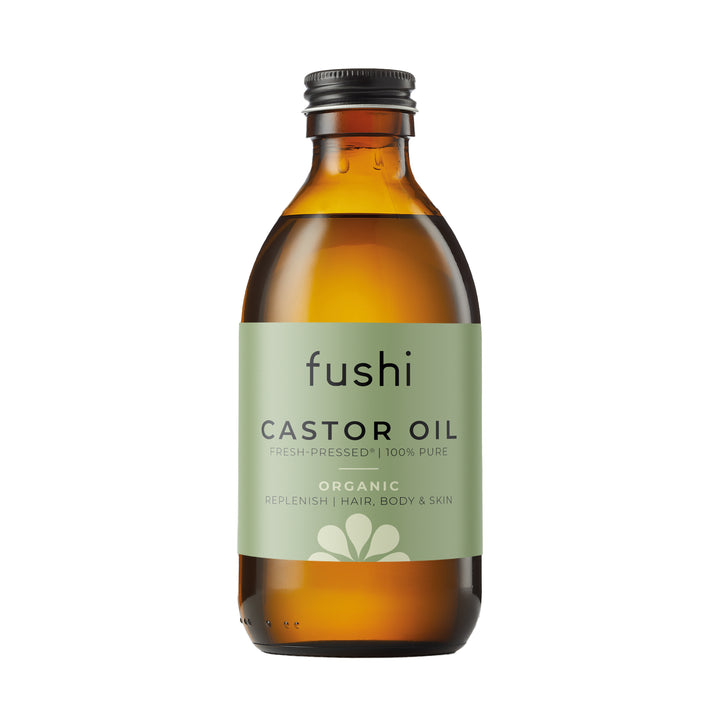 Fushi Organic Castor Oil 250ml | Fresh-Pressed | Hair & Skin Oil