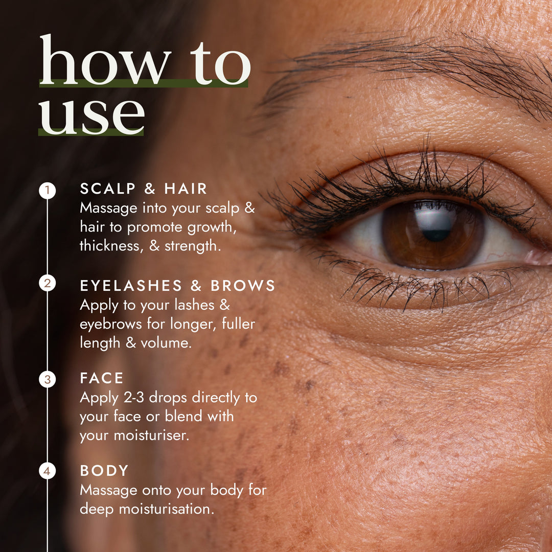 Fushi Organic Castor Oil 250ml | Fresh-Pressed | Hair & Skin Oil