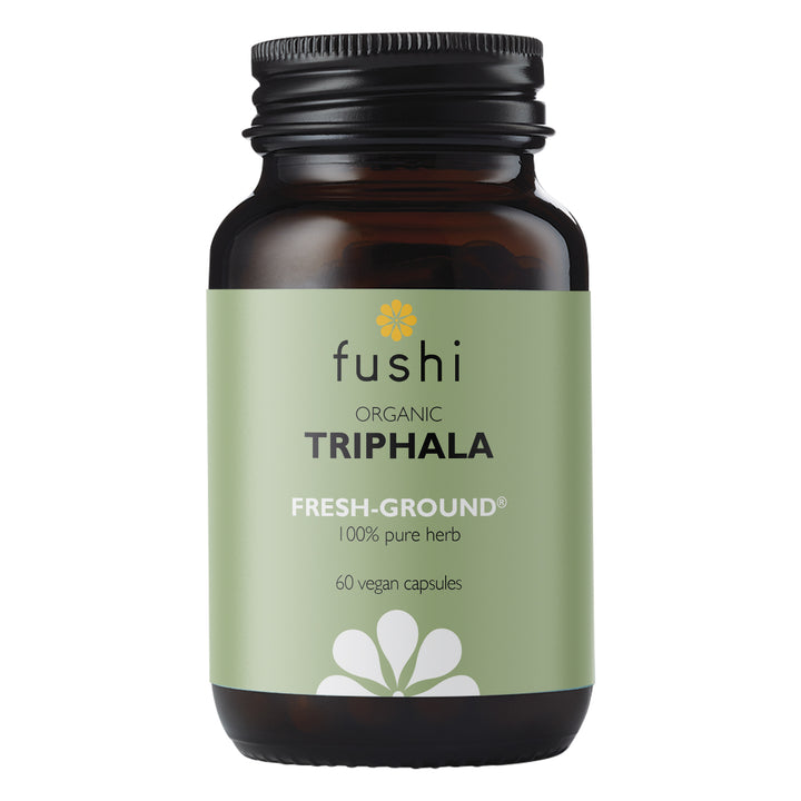 Fushi Organic Triphala Supplement | 60 Capsules | Digestive Balance