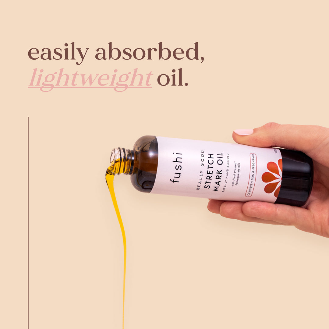 Fushi Really Good Stretch Mark Oil 100ml | Body Oil | Stretch Mark Care & Skin Elasticity