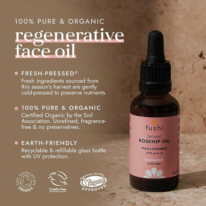 Fushi Organic Rosehip Oil 100ml