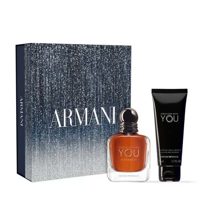 Armani Stronger With You Intensely Eau De Parfum 50ml Gift Set
