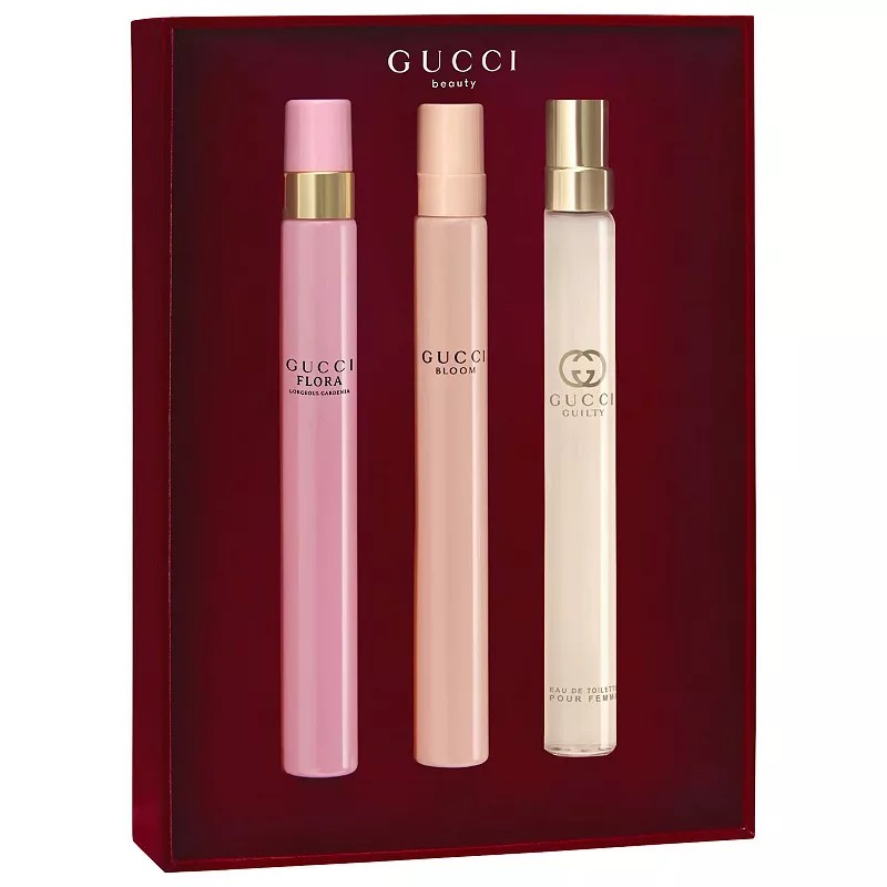 Gucci Mini 3x 10ml Travel Spray Gift Set