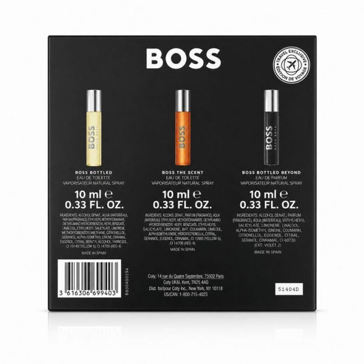 Hugo Boss Mini Fragrance 3 x 10ml Gift Set