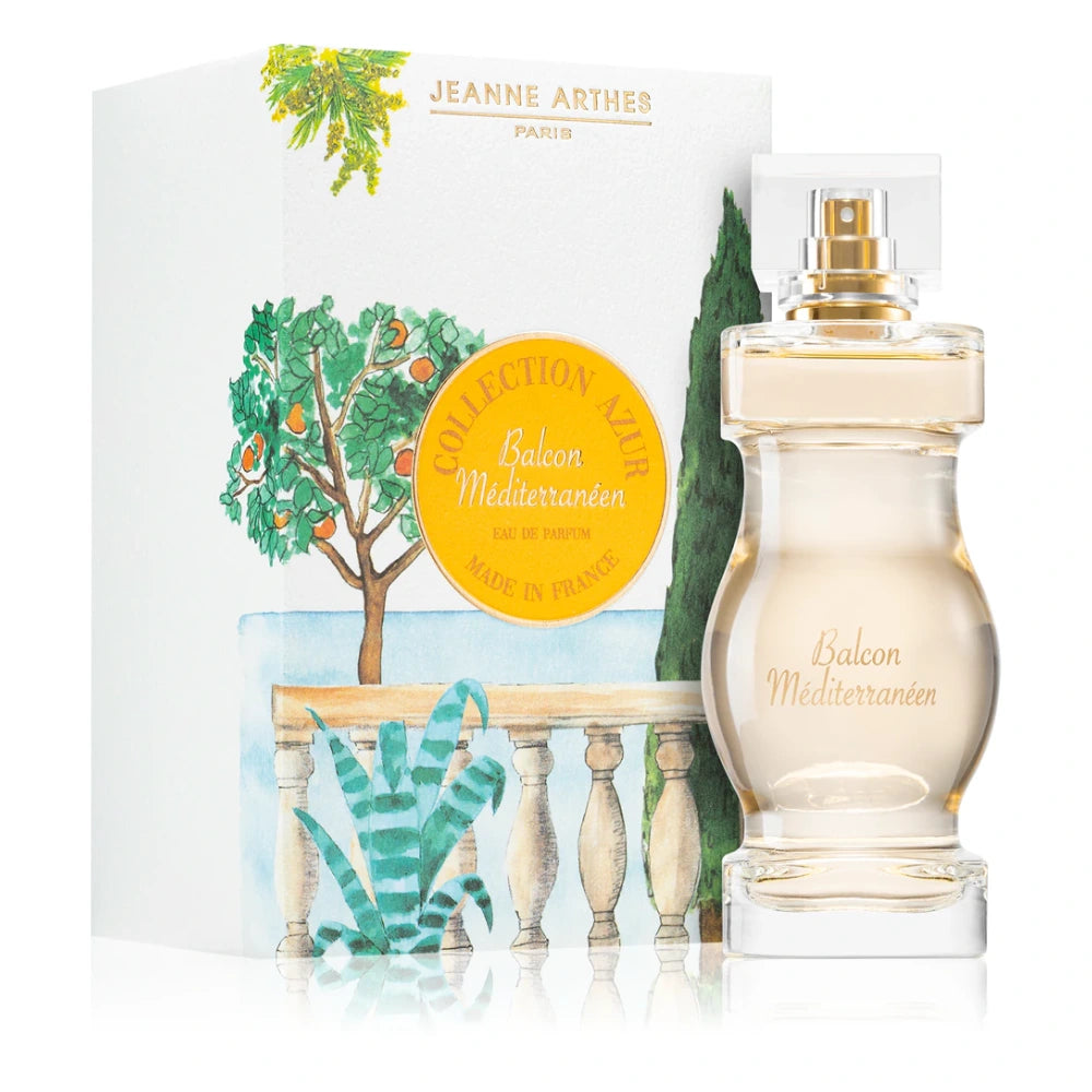 Jeanne Arthes French Way of Life Balcon Mediterranean Eau de Parfum 100ml Spray – Luxury Summer-Into-Autumn Fragrance for Men & Women at Beauty-Scent UK
