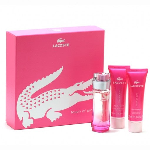 Lacoste Touch Of Pink Eau De Toilette 50ml Gift Set