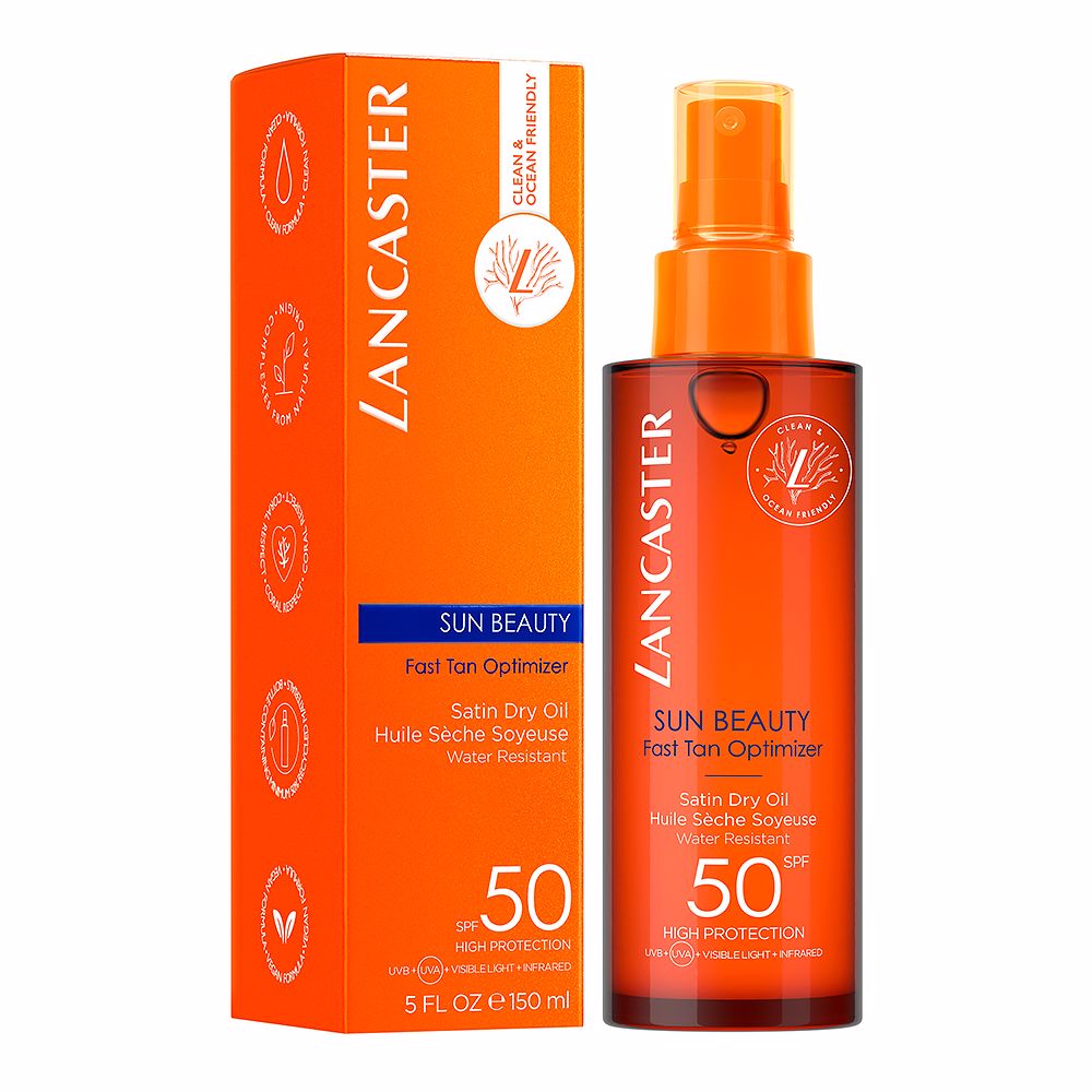 Lancaster Sun Beauty Satin Dry Oil SPF50 150ml