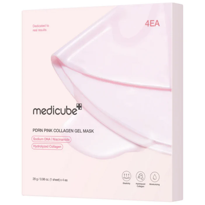 Medicube PDRN Pink Collagen Gel Mask Pack 4 x 28g