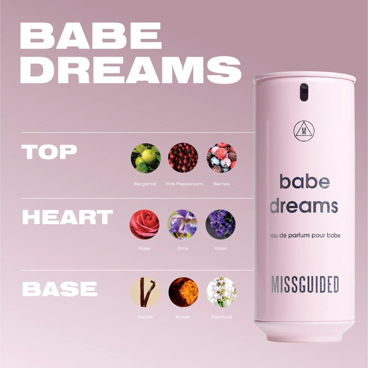 Missguided Babe Dreams Eau De Parfum 80ml Spray