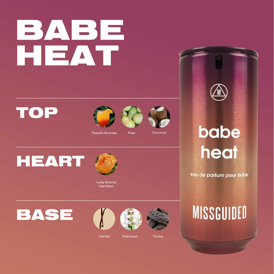 Missguided Babe Heat Eau De Parfum 80ml Spray