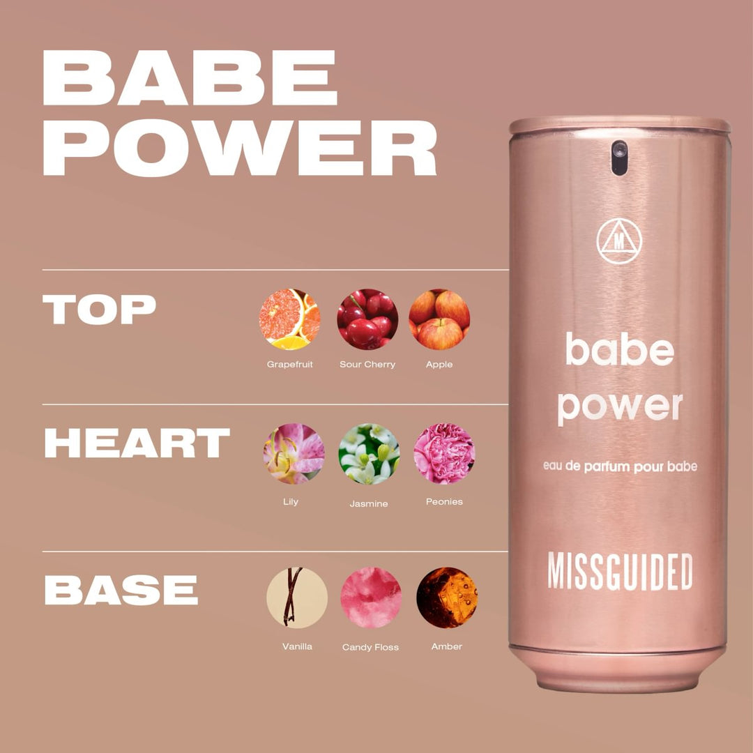 Missguided Babe Power Eau De Parfum 80ml Spray