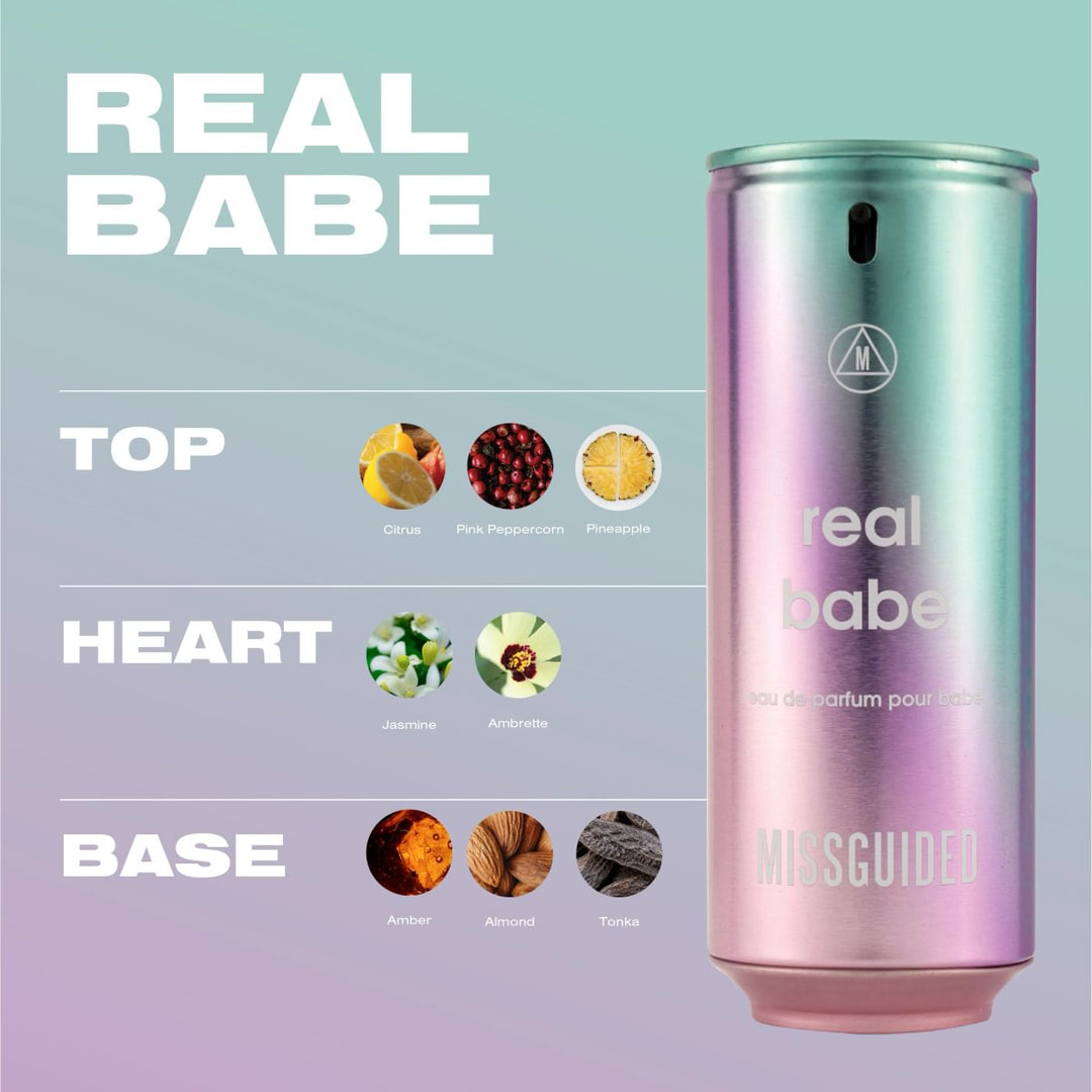 Missguided Real Babe Eau De Parfum 80ml Spray