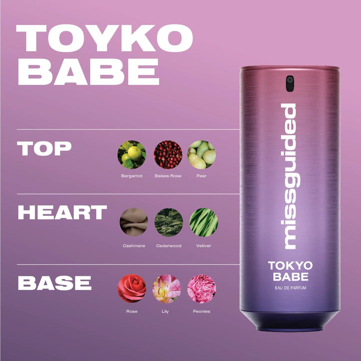 Missguided Tokyo Babe Eau De Parfum 80ml Spray