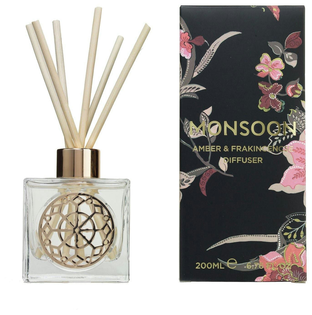 Monsoon Amber And Frankincense Candle & Diffuser