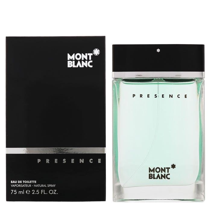 Montblanc Presence Mens Eau De Toilette 75ml Spray