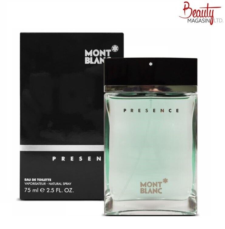 Montblanc Presence Mens Eau De Toilette 75ml Spray