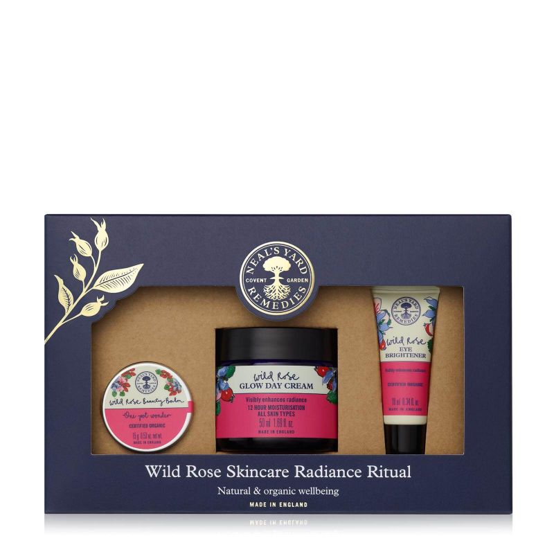 Neal's Yard Wild Rose Skincare Radiance Collection