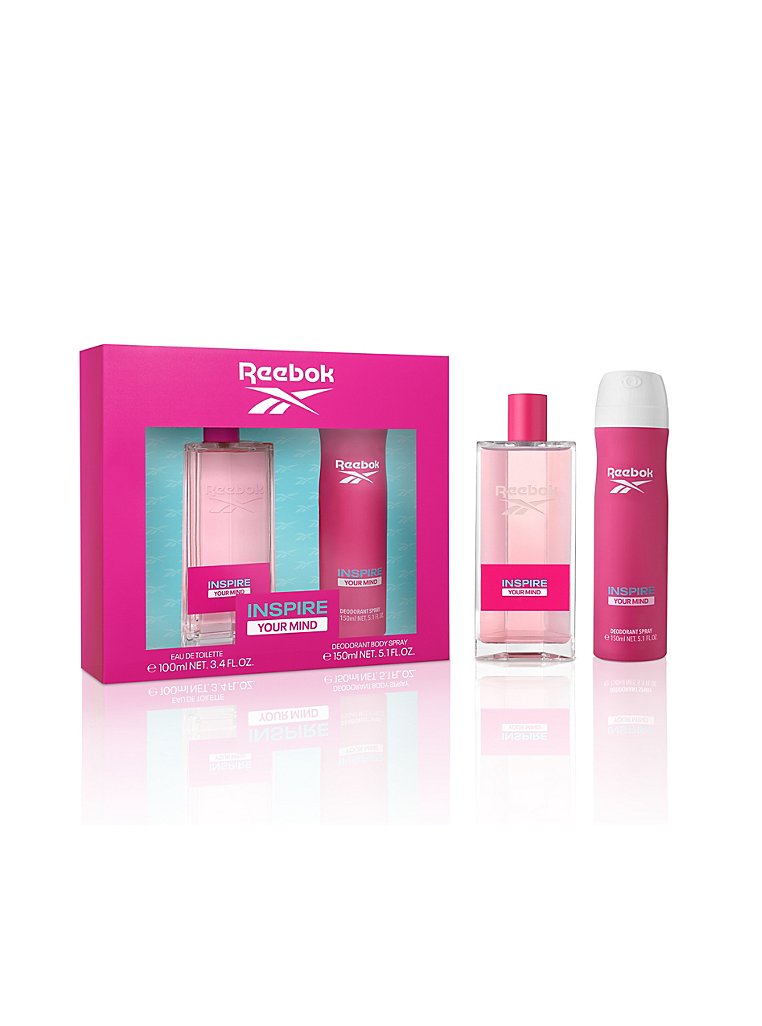 Reebok Inspire Your Mind Women's Eau De Toilette 100ml Gift Set