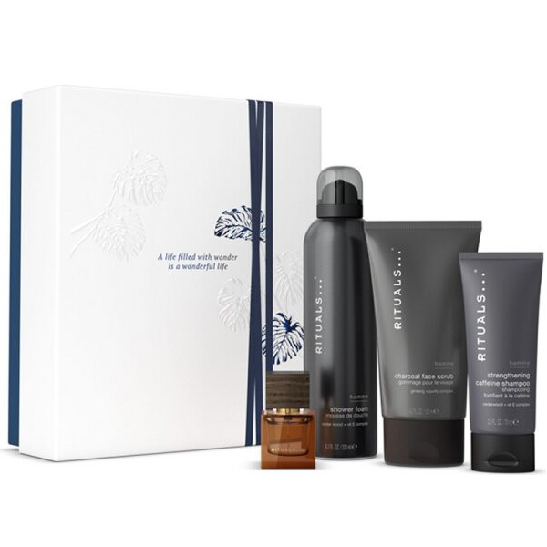 Rituals Mens Skincare & Fragrance 4pc Gift Set