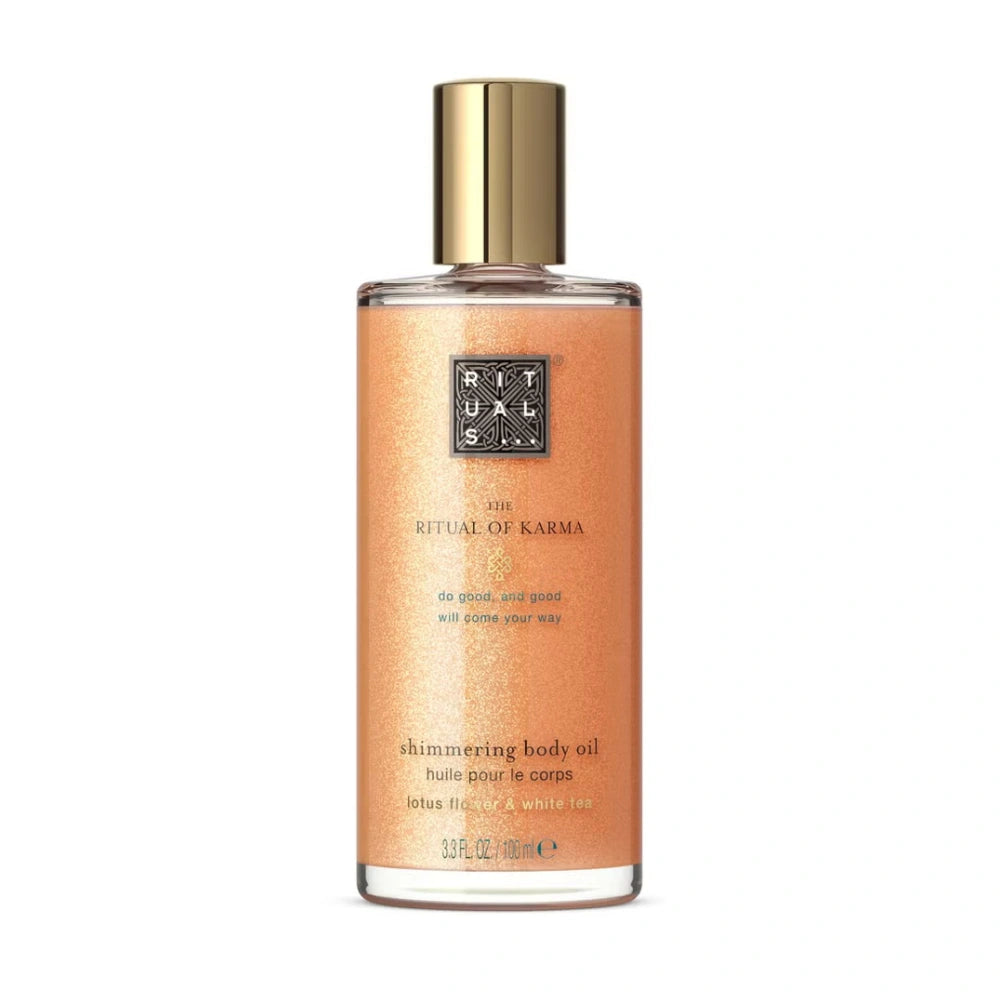 Rituals The Ritual of Karma Body Oil 100ml – Radiant, Silky Skin Care for Men & Women