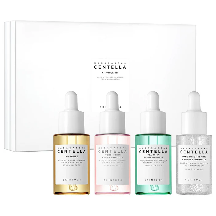 Skin1004 Madagascar Centella Ampoule Kit 4 x 30ml
