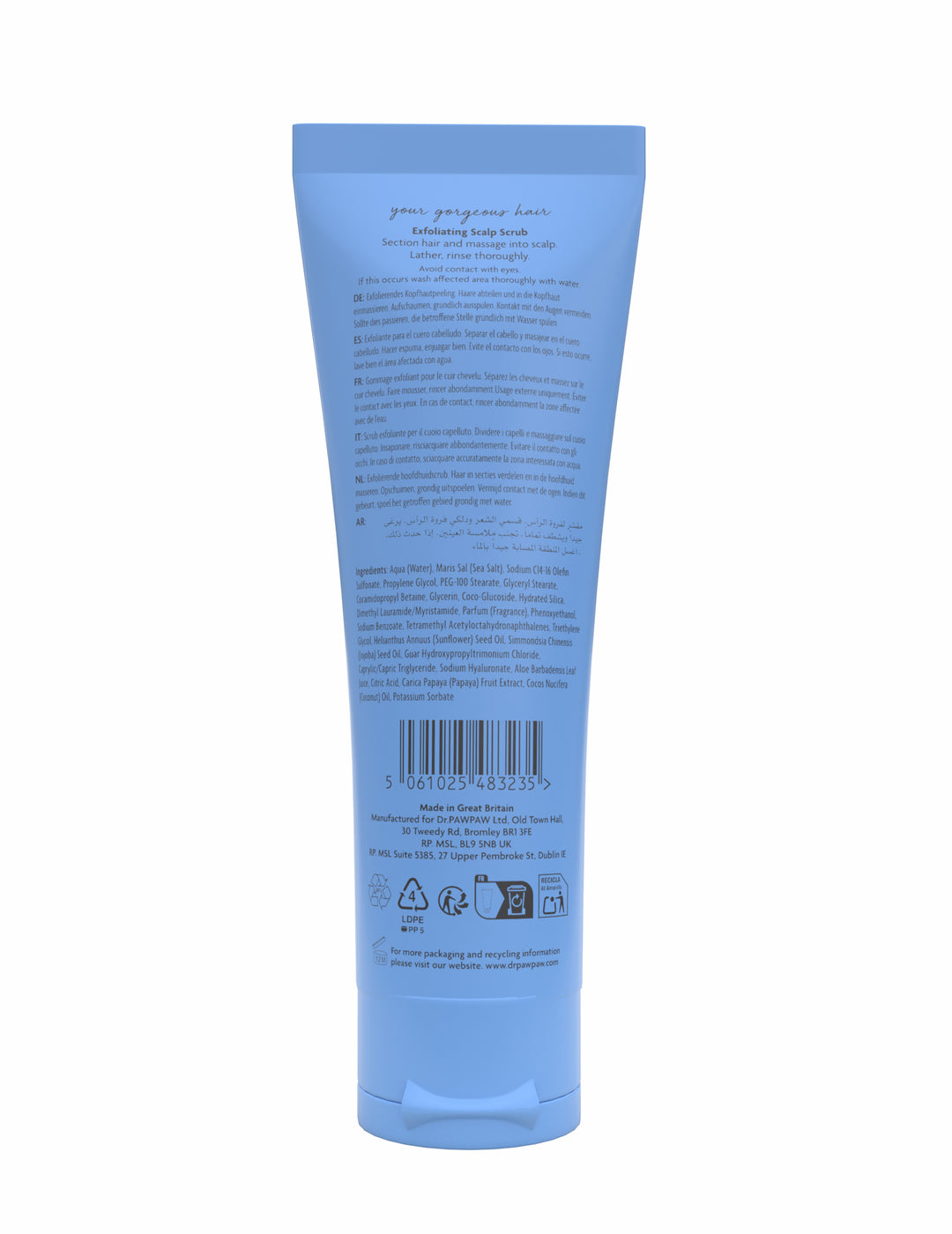 Dr Paw Paw Exfoliating Hair Scrub 150ml