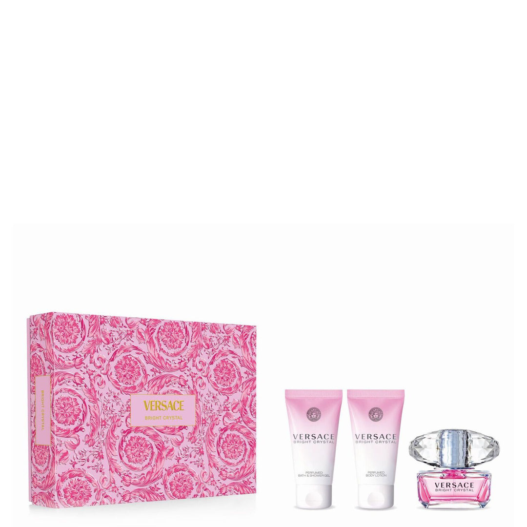 Versace Bright Crystal Eau De Toilette 50ml Gift Set