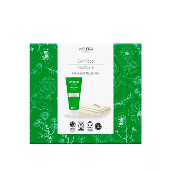 Weleda Skin Food 75ml Cleansing Balm & Wash Cloth