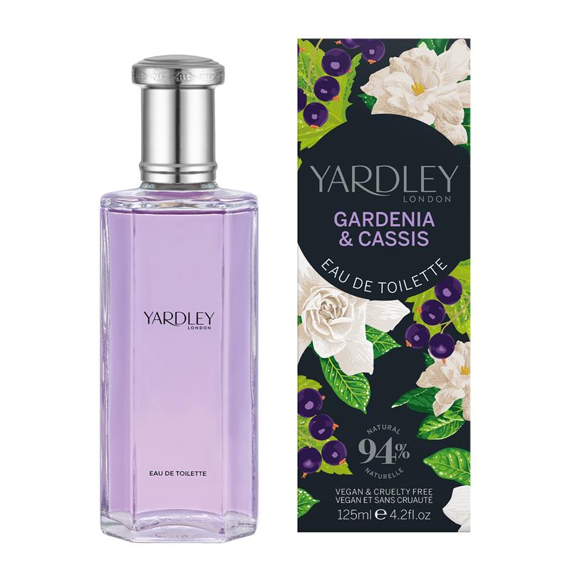 YARDLEY GARDENIA AND CASSIS 125ML EDT SPR