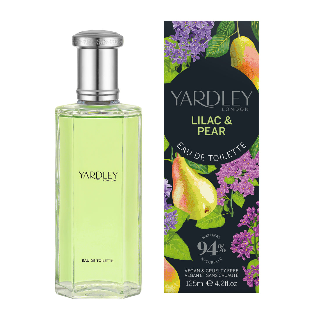 YARDLEY LILAC AND PEAR 125ML EDT SPR