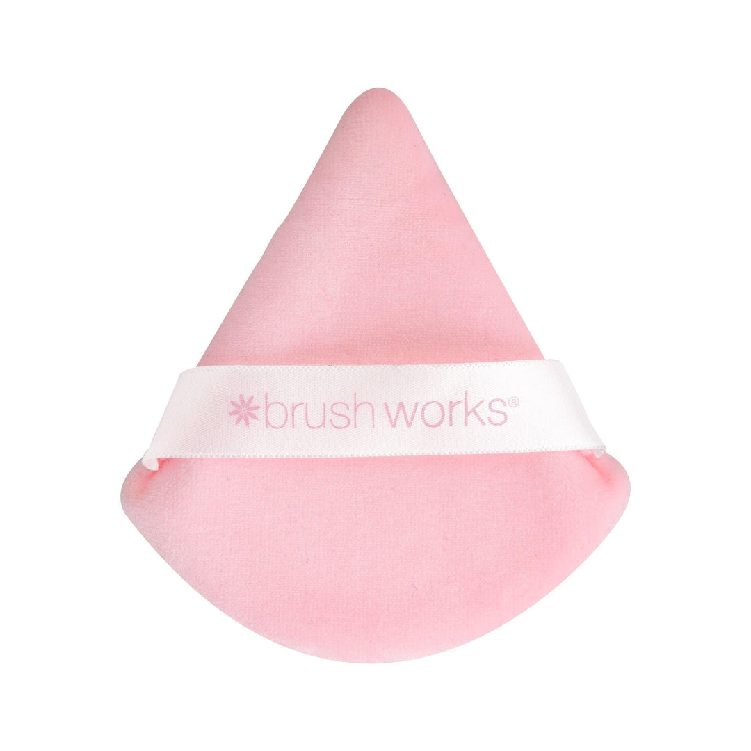 Brushworks Triangular Powder Puff Duo