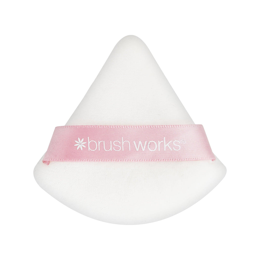 Brushworks Triangular Powder Puff Duo