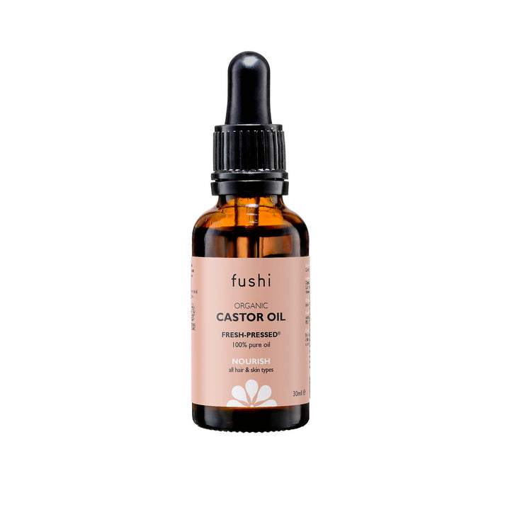 Fushi Organic Castor Oil 30ml | Skin & Hair | Restoration