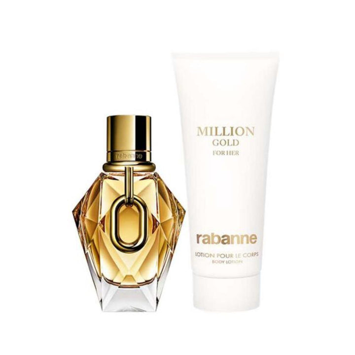 Rabanne Million Gold For Her Eau De Parfum 50ml Gift Set