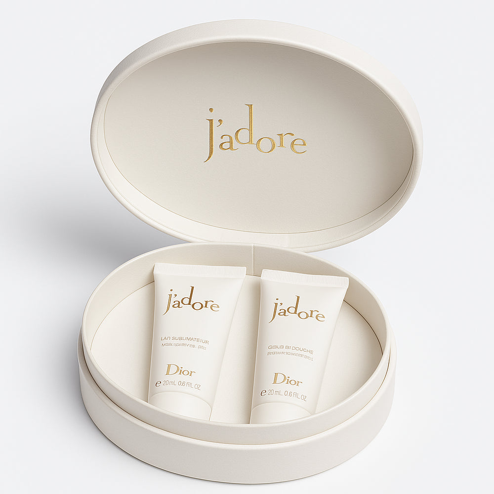 Christian Dior Body Milk & Shower Gel Travel Gift Set | Unisex-Friendly Floral Elegance
