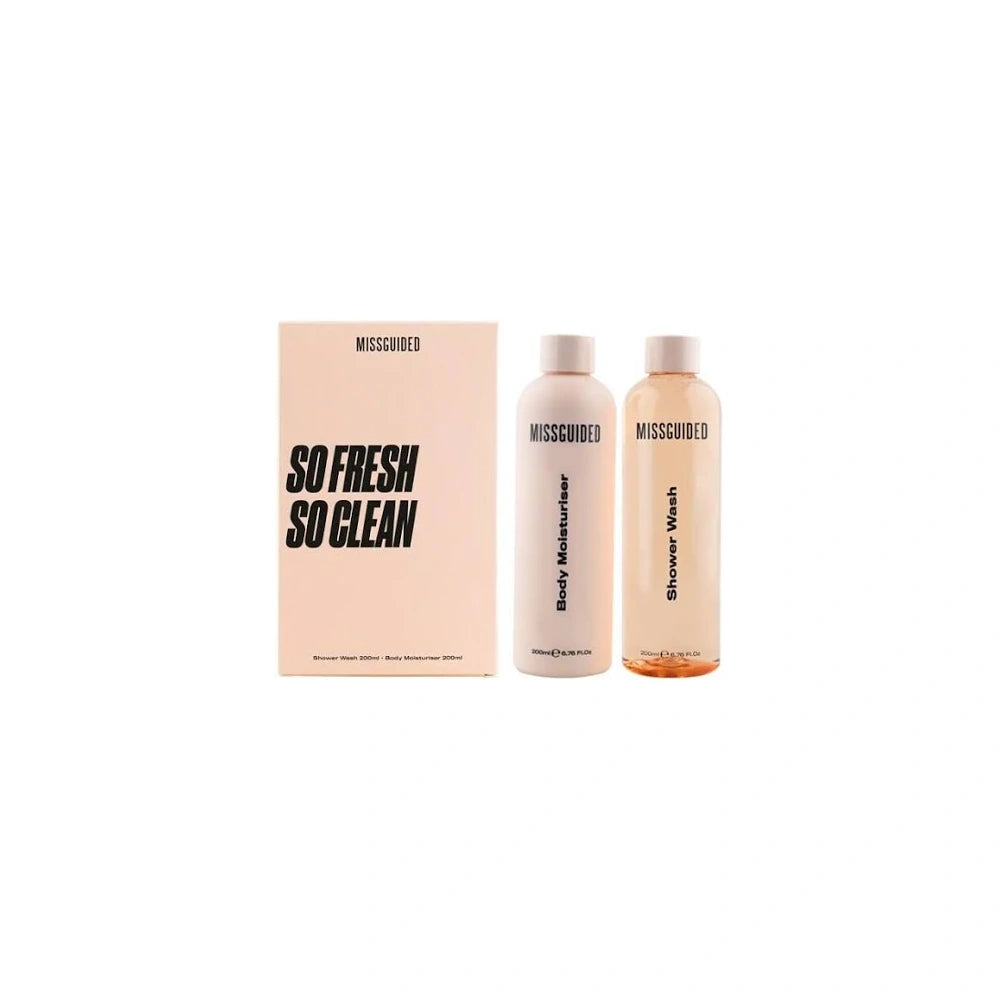 Missguided So Fresh & So Clean Bath & Body Gift Set – Luxury Skincare Duo for Radiant Skin at the Best UK Price