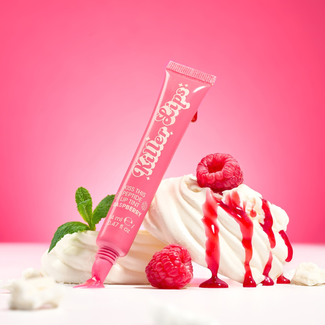 Killer Lips Kiss This Peptide Lip Tint - Raspberry