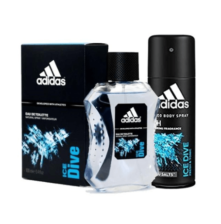 Adidas Ice Dive 100ml Eau De Toilette Giftset