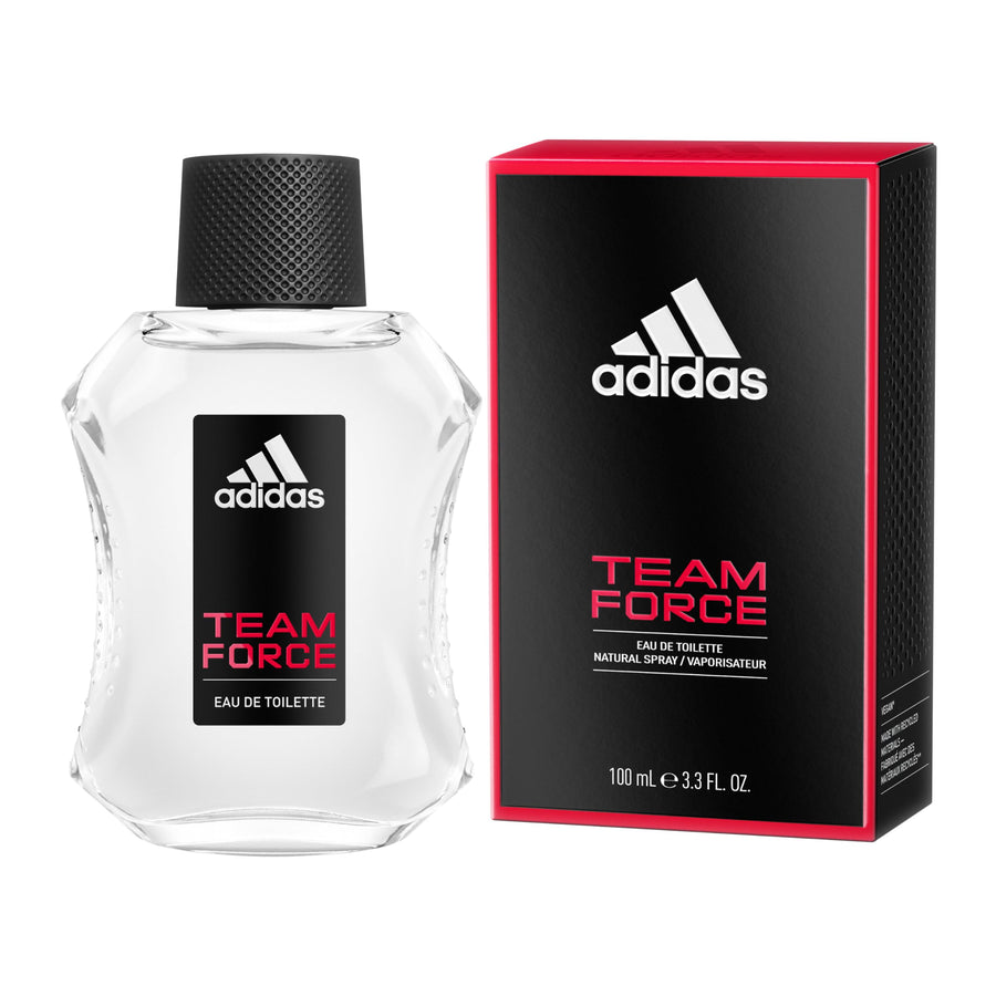 Adidas Team Force Gs 50ml Eau De Toilette Spray + Beanie