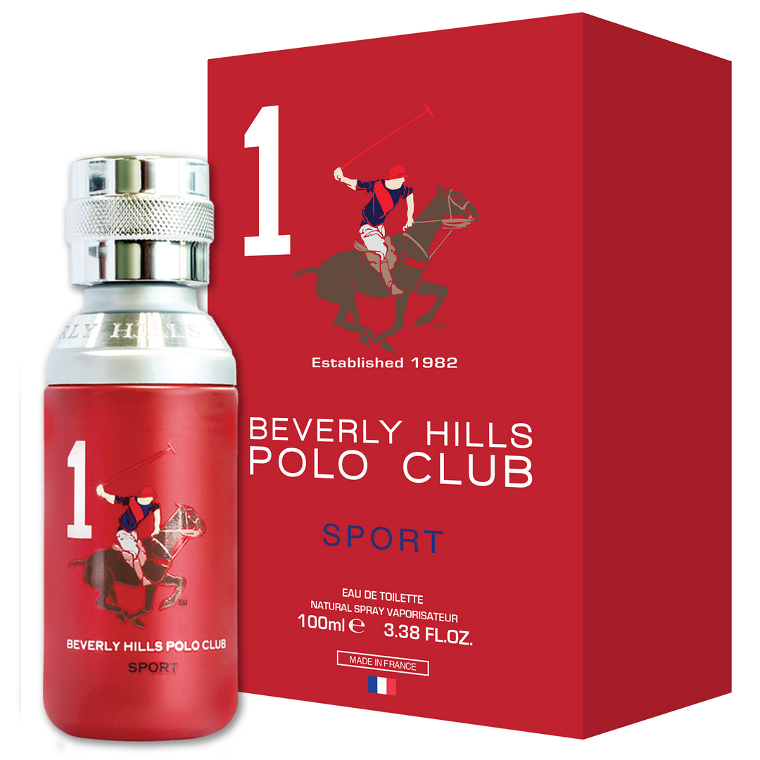 Beverly Hills Polo Club Sport Men One Eau De Toilette 100ml Spray - Beauty Scent