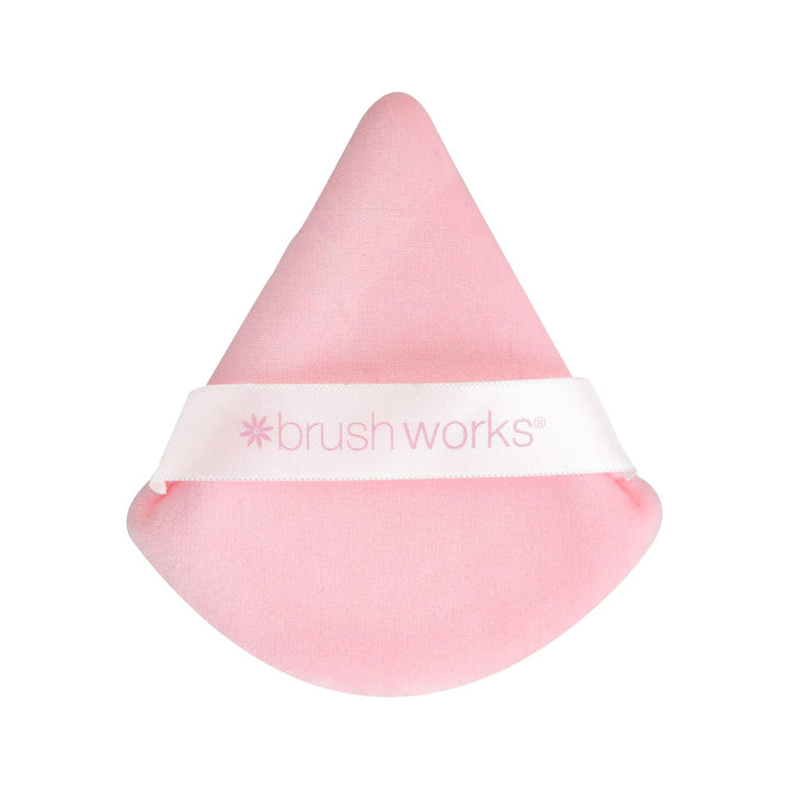 Brushworks Triangular Powder Puff Duo