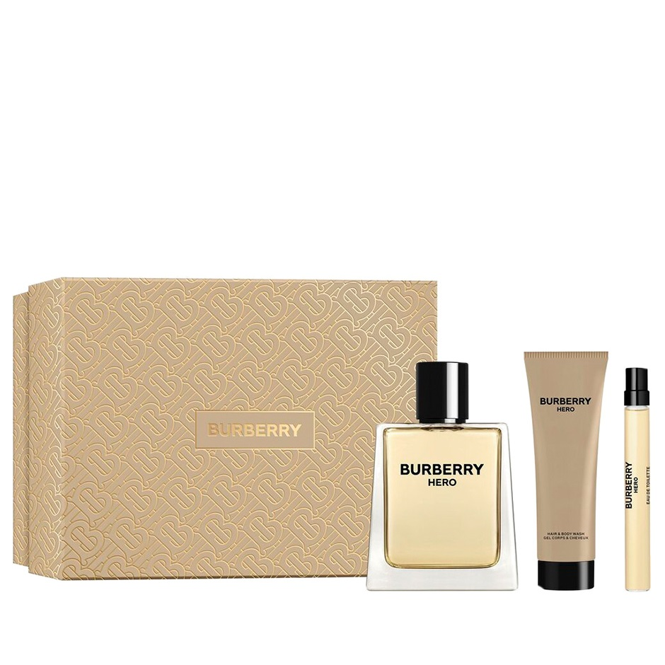 Burberry Hero Eau De Toilette 100ml Gift Set