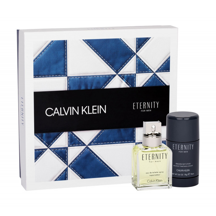 Calvin Klein Eternity For Men EDT 50ml & Deodorant Stick 75g Gift Set