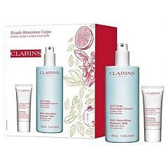 Clarins Body Smoothing Moisture Milk & Exfoliating Body Scrub Set