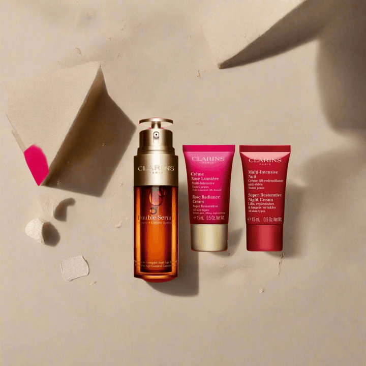 Clarins Double Serum & Super Restorative Gift Set