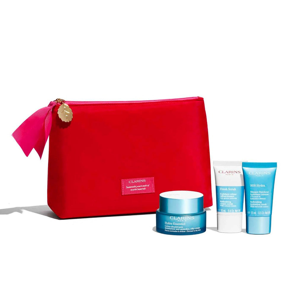 Clarins Hydra Essentiel 4-Piece Skin Care Collection Gift Set