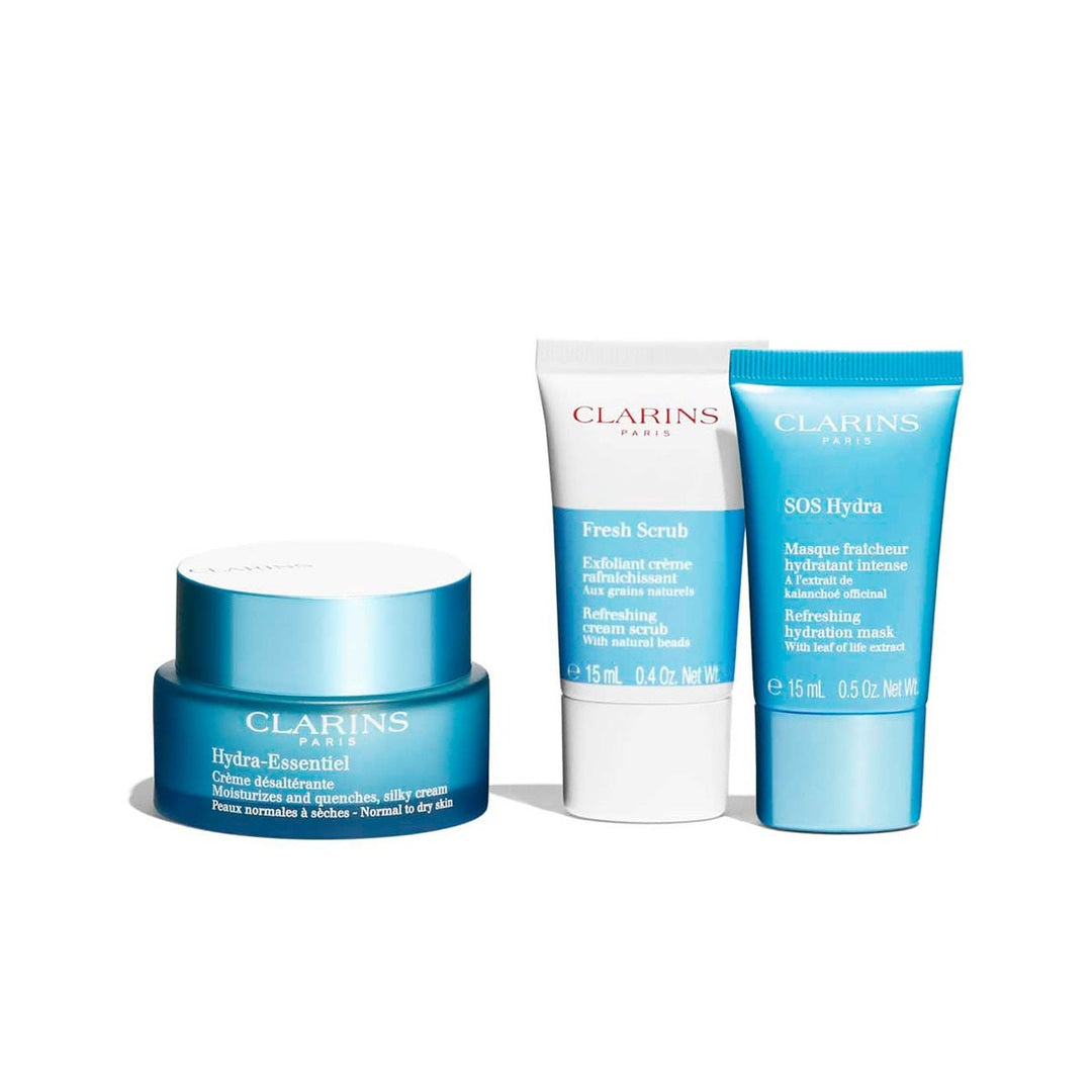 Clarins Hydra Essentiel 4-Piece Skin Care Collection Gift Set